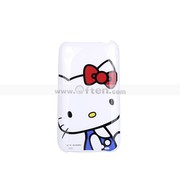 White Hello Kitty Hard Case Cover for iPhone 3G 3GS 